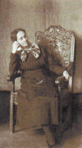 Martha Seitz (geb. Peltzer) geboren am 3. Januar 1872 in Narva, Russland